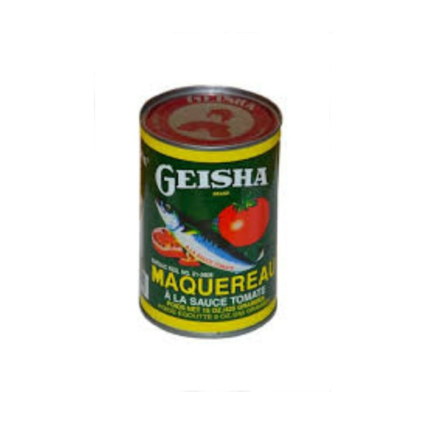 Geisha Mackerel In Tomato Sauce 156g/5.5oz (Pack of 3)
