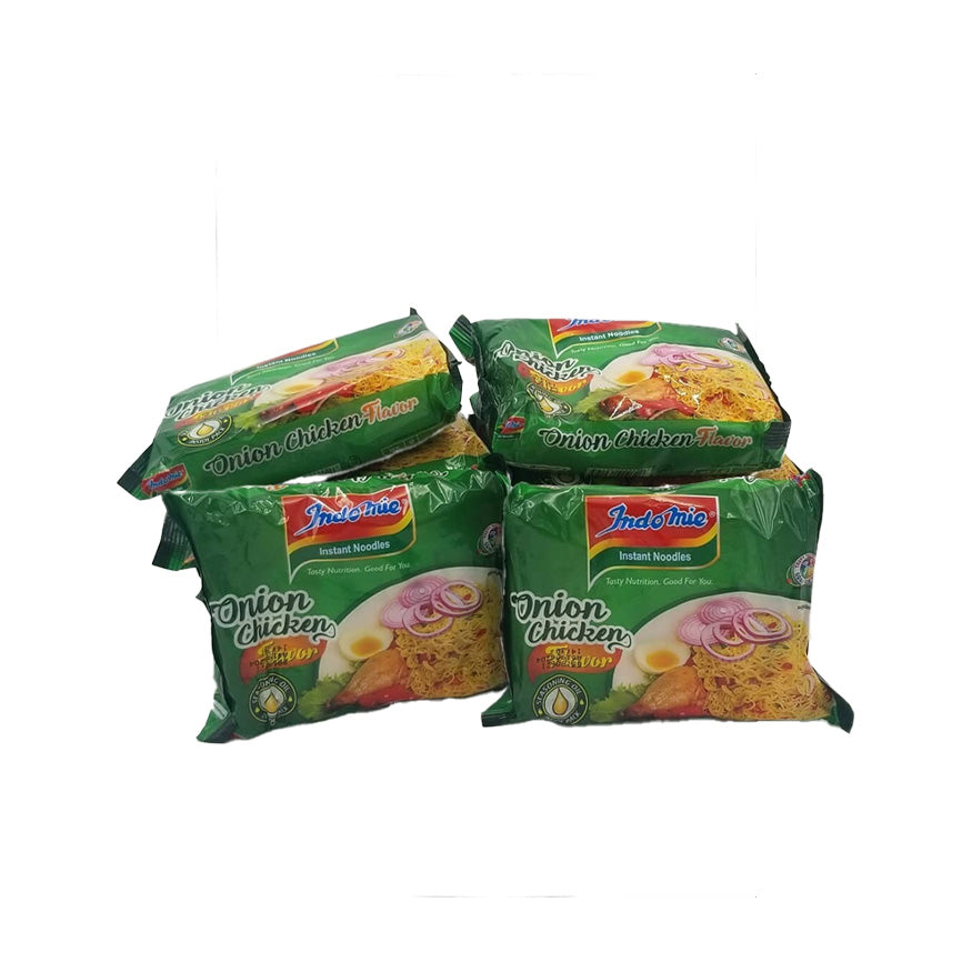 Nigerian Indomie Onion Chicken Noodles (Box: Pack of 40)