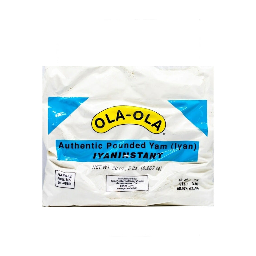 Ola-Ola Pounded Yam Flour 5lb (Ola Ola Poundo Yam / Iyan)