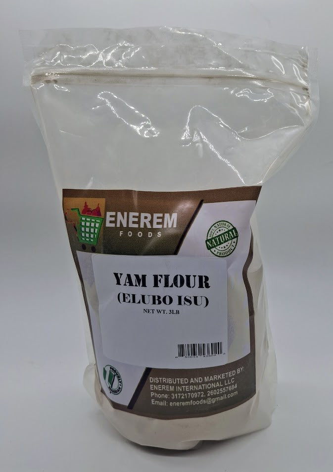 Enerem Yam Flour / Elubo Isu / Amala 3lb