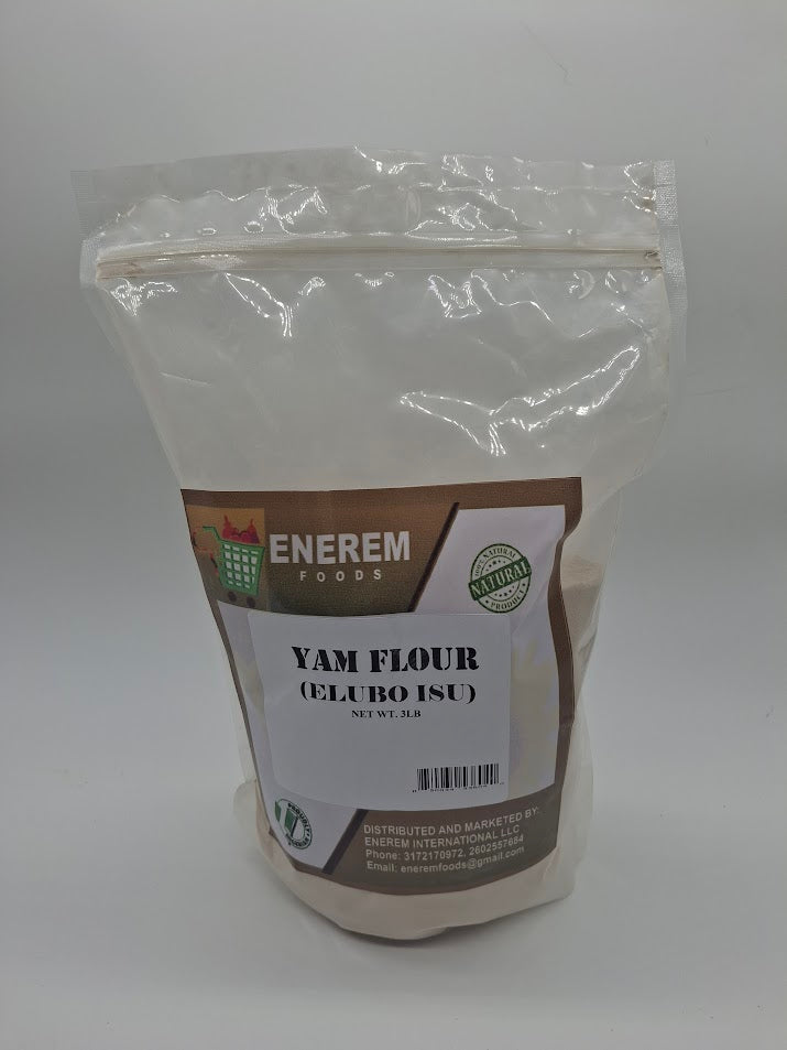 Enerem Yam Flour / Elubo Isu / Amala 3lb