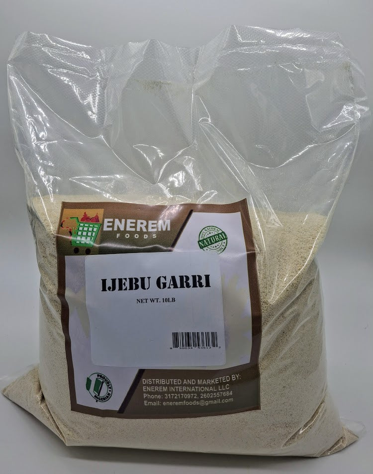 Enerem Ijebu Garri / Ijebu Gari / Nigerian Ijebu Garri 10lb