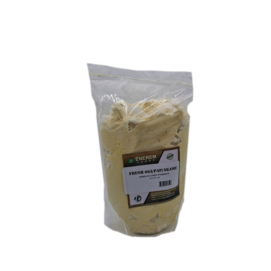 Enerem Fresh Raw Pap / Ogi / Akamu / African Corn Porridge 7lb