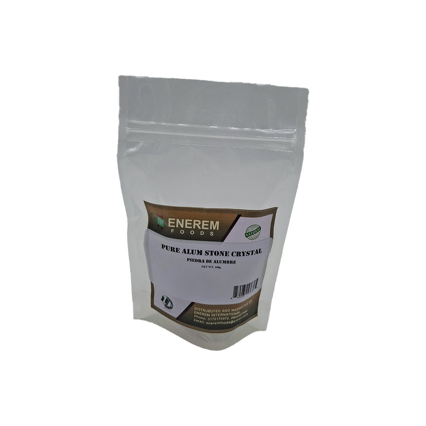 Enerem Pure Alum Stone Crystal (Piedra de Alumbre) 100g