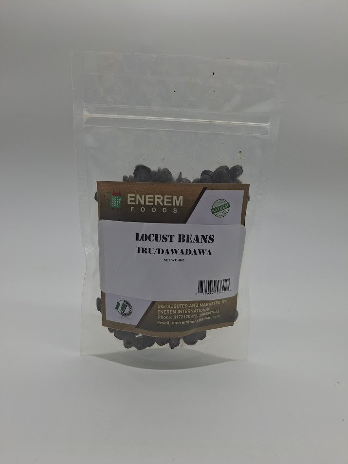 Enerem Fresh Locust Beans / Dadawa / Iru 4oz