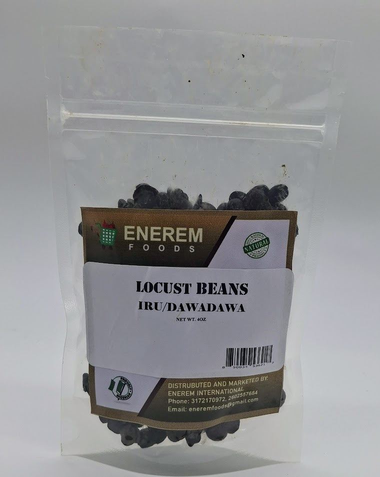Enerem Fresh Locust Beans / Dadawa / Iru 4oz