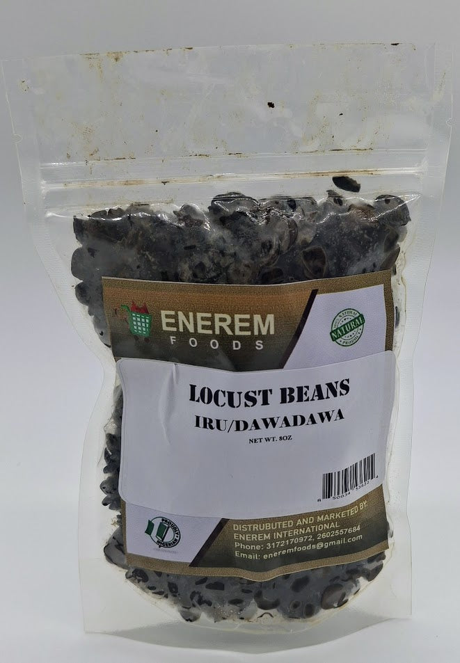 Enerem Fresh Locust Beans / Dadawa / Iru 8oz
