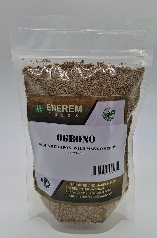 Enerem Grounded Ogbono / Apon / African Bush Mango Seeds 8oz