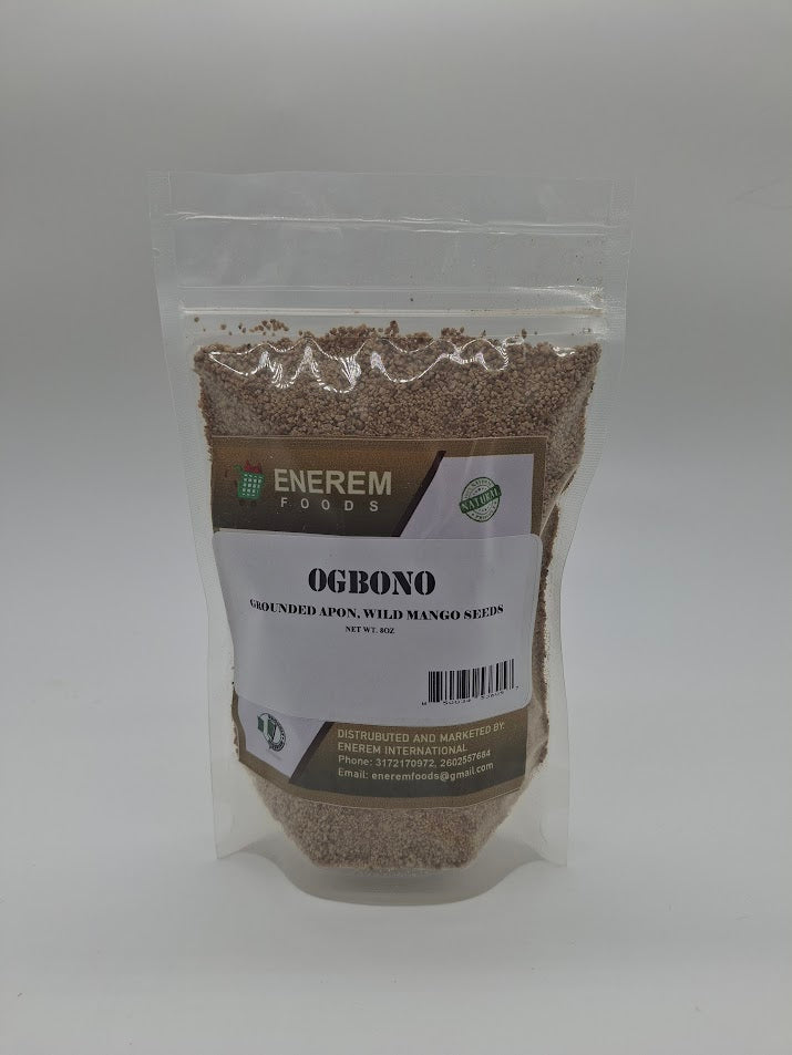 Enerem Grounded Ogbono / Apon / African Bush Mango Seeds 8oz