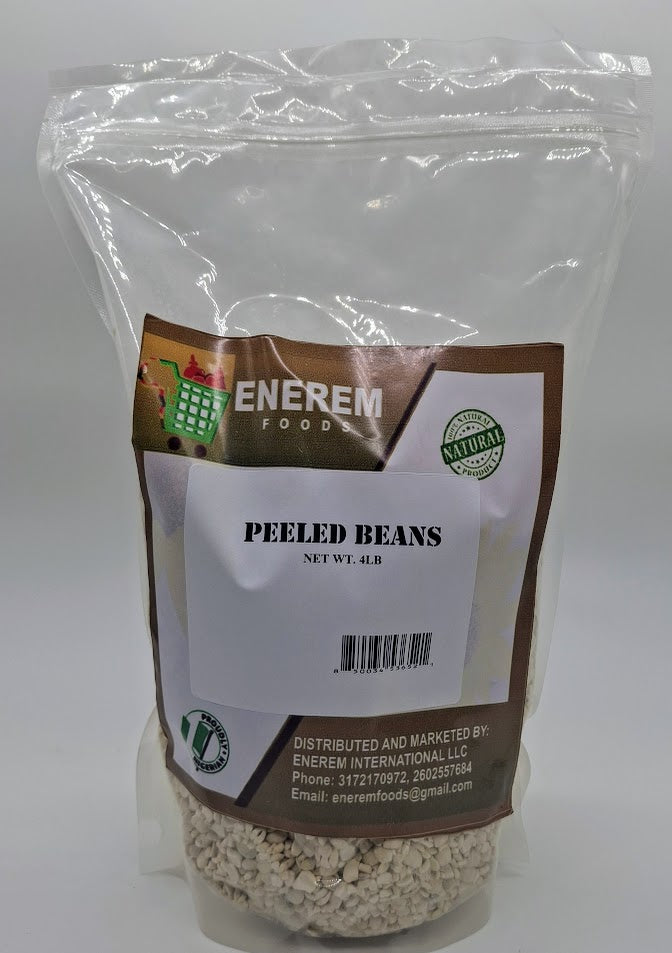 Enerem Peeled Beans / Dried Peeled Beans 4lb