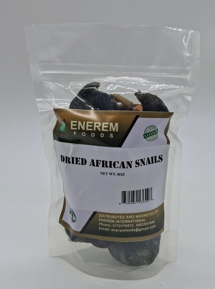 Enerem African Dried Snails / Igbin (5 large pcs)