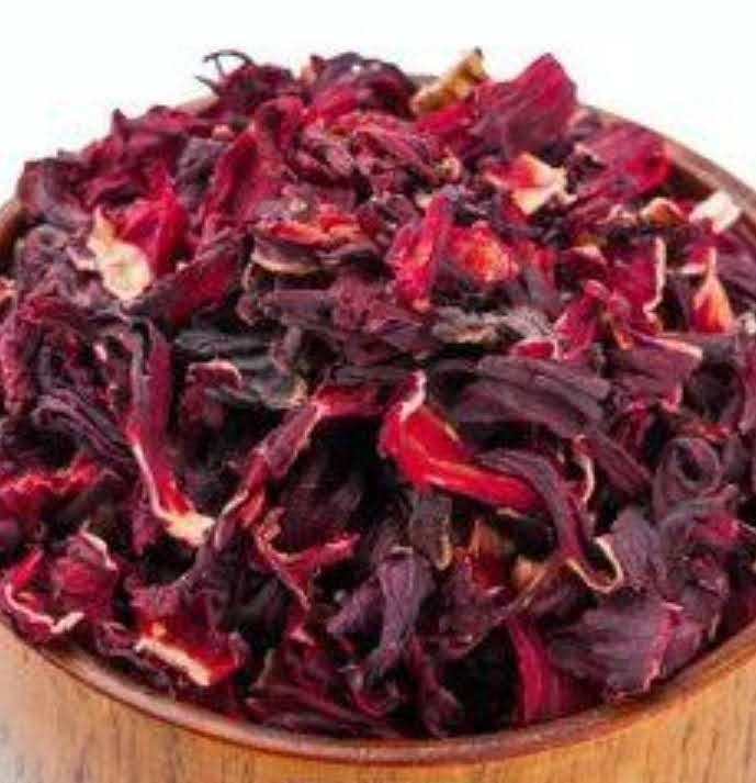 Enerem Dried Hibiscus Flower 8oz (Zobo / Sorrel / Roselle)